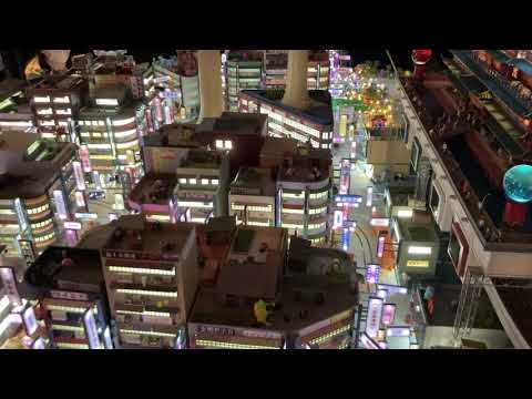 ☆ジオラマ絶景☆ 夜景　空撮ドローン　上海夜景