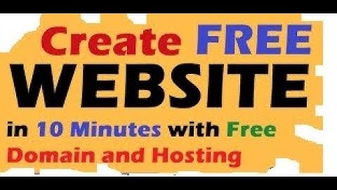 create free domain and redirect to blogger