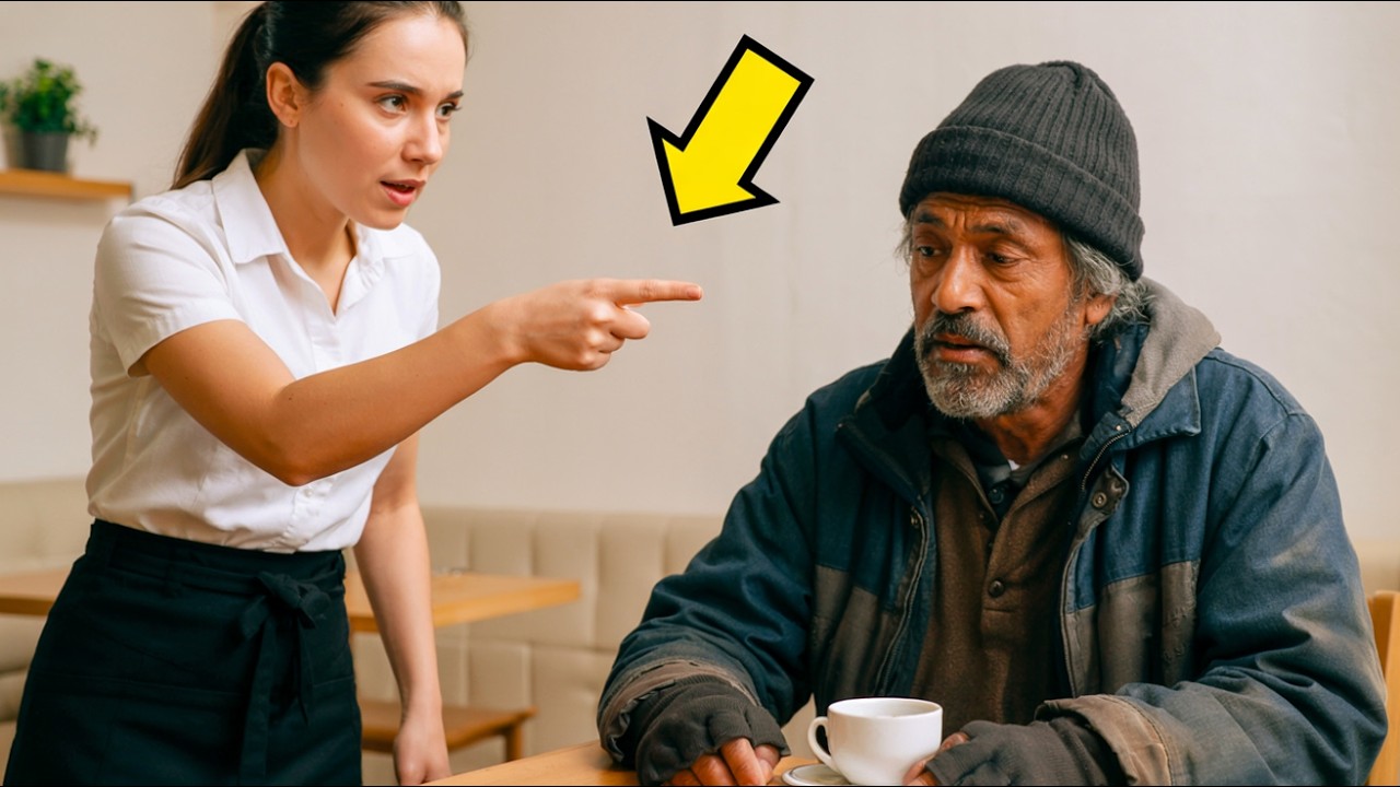 CAMERIERA HA UMILIATO UN MENDICANTE… SENZA SAPERE CHE ERA IL PADRE DEL PATRON