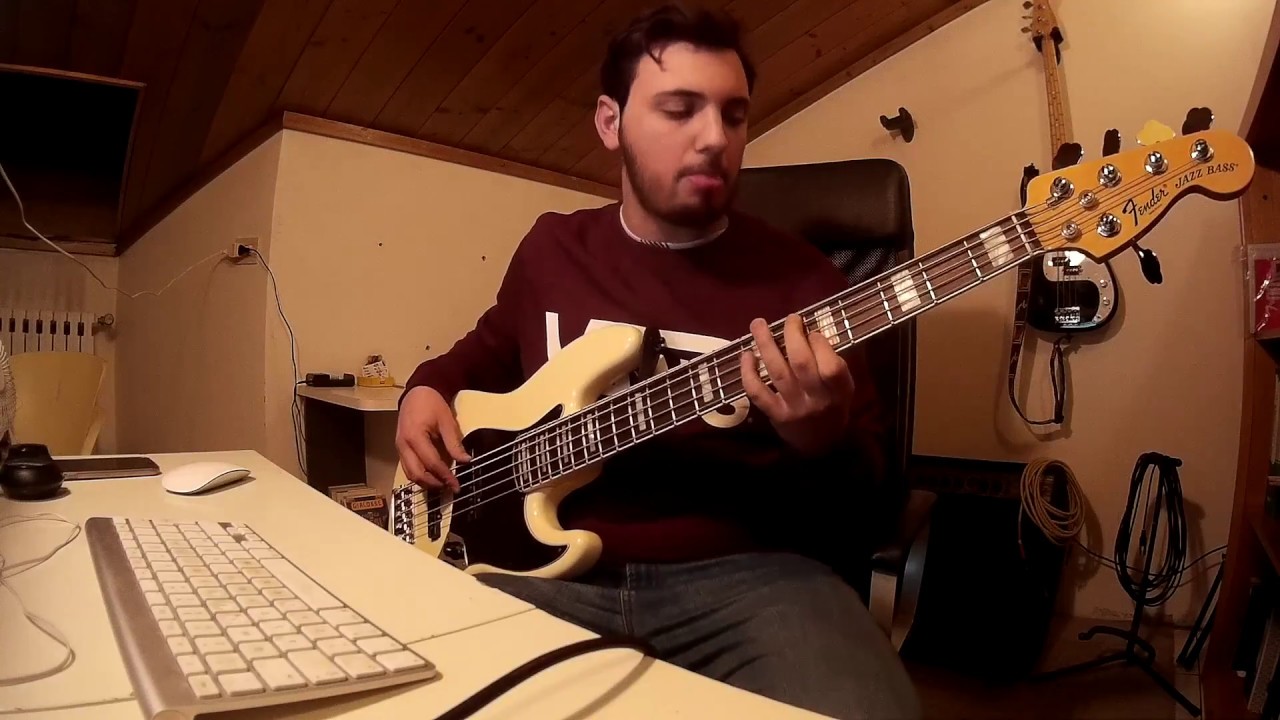 Him & I - G-Eazy (bass cover )