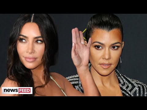 Kim Kardashian THREATENS Kourtney Kardashian With Firing From 'KUWTK'