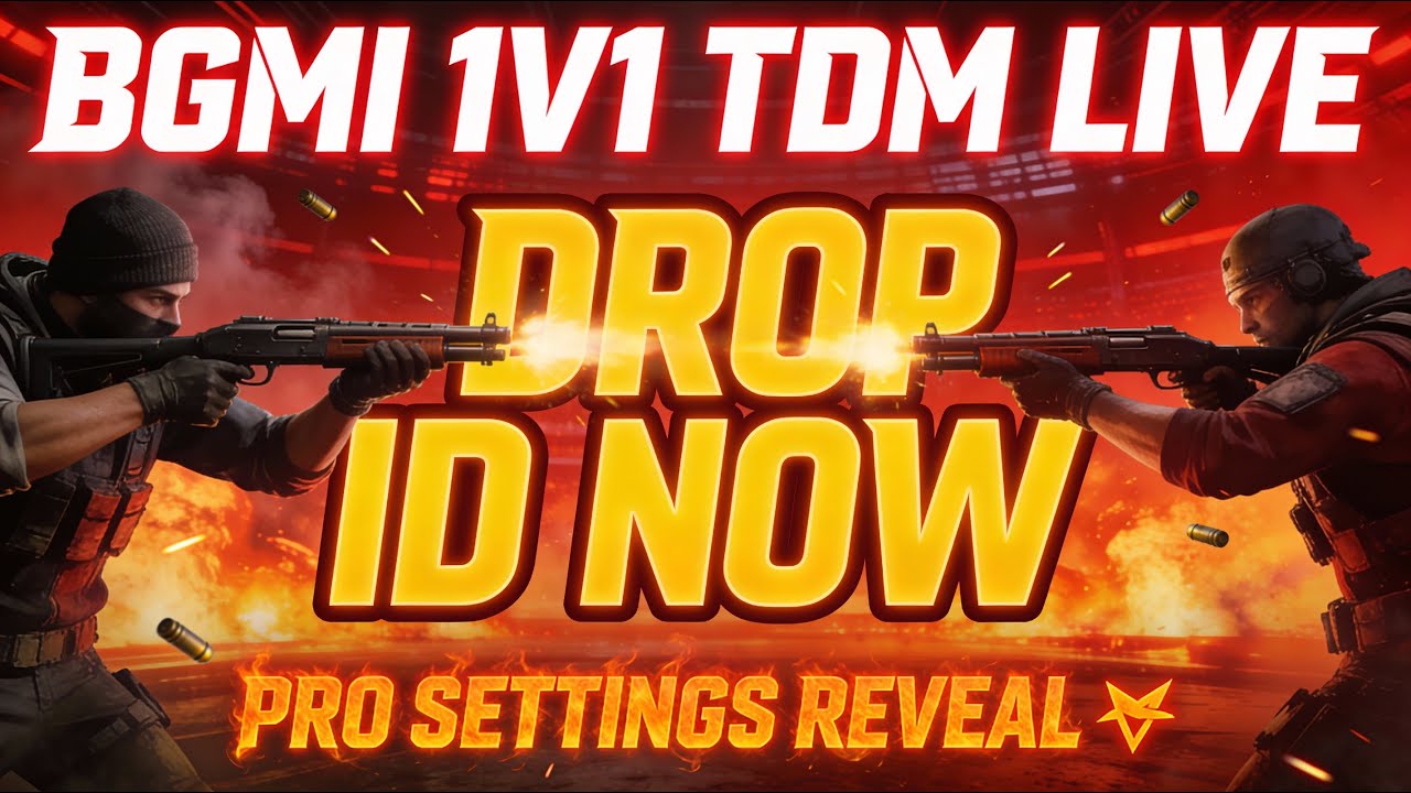 TDM LIVE | BGMI LIVE | PUBG LIVE | CUSTOM ROOMS LIVE | RANK PUSH 