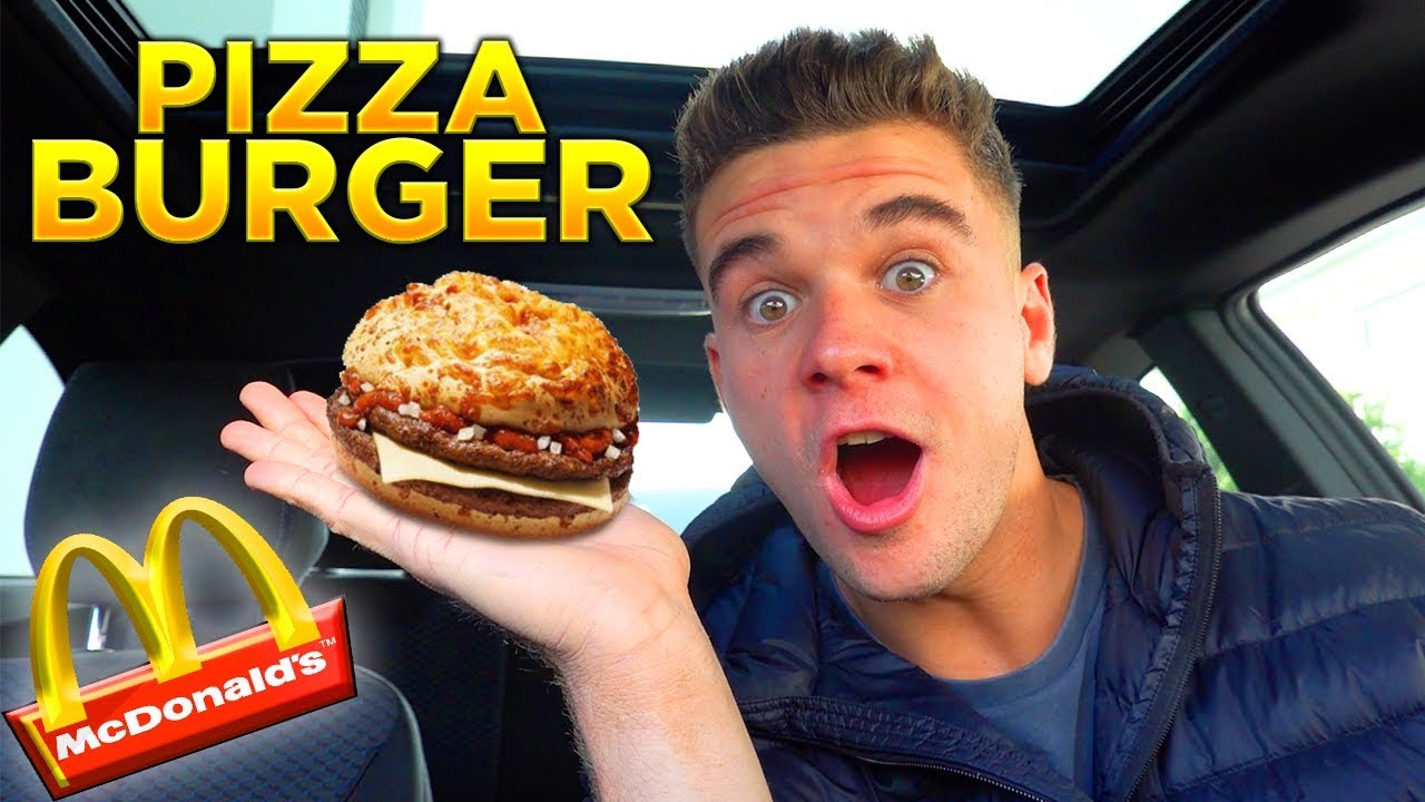 McDonalds PIZZA BURGER von PIETRO LOMBARDI Wie schmeckt er ?! YouTube