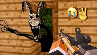 Using Guns Against Minecraft's Scariest Horror Mods Was Genuinely Peak...