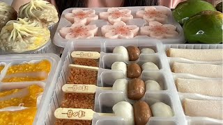清空盒马糯叽叽～～咸蛋黄芝士烧卖/大青团/条头糕/黄米凉糕
