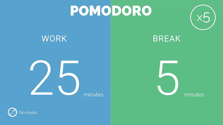 25 / 5  Pomodoro Timer - 2 hours study || No music - Study for dreams - Deep focus - Study timer