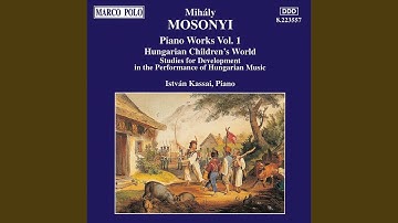 Tanulmanyok zongorara, a magyar zene elodasanak kepzesere (Studies for Development in the...