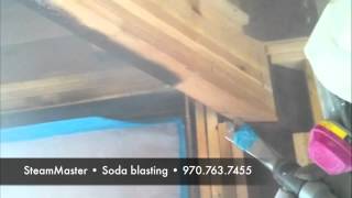Soda Blasting Soot Damage Vail