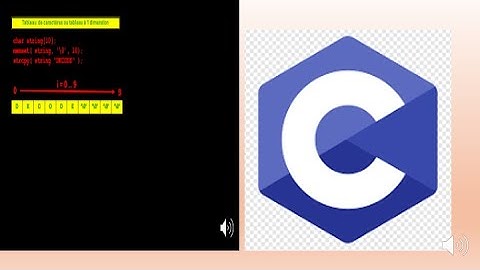 Langage C - Les tableaux à une dimension -  COURS#14