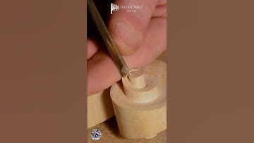 Violin scroll 9 cutting the eye #shorts