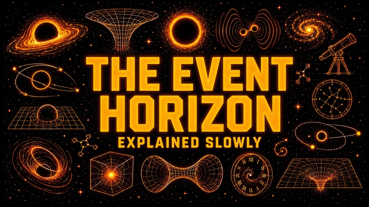 Every Confusing Thing About The Event Horizon Explained Slowly (For Sleep)