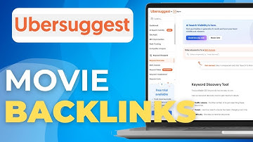 How To Backlink My Movie Website With Ubersuggest