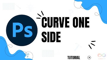 How to curve only one side of rectangle in Photoshop