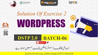 Famous wordpress exercise 2 batch 6 | dstp 2.0 batch 06 wordpress exercise 2 solution Profile