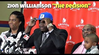 Zion Williamson The Decision - Official Elitemixtapes Coverage Of Zions College Announcement