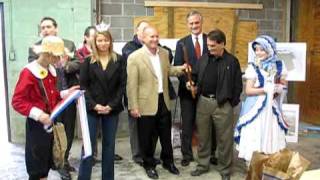Hannibal Baseball ribbon cutting