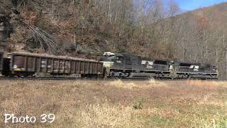 Railfanning at Horseshoe Curve (NS trains in Altoona, PA) 2022