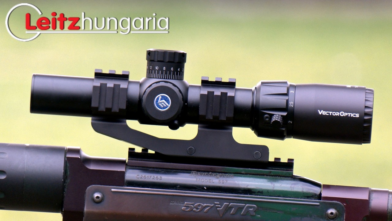 Vector Optics Mustang 1-4X24 FFP M-4RD világítópontos céltávcső