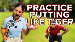 Tiger Woods 3 Putting Drills | Easy For Beginner Golfers to Try