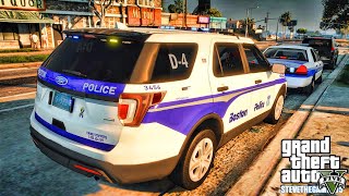 Why are you running| City Patrol| GTA 5 Mod Roleplay Lspdfr| 4K