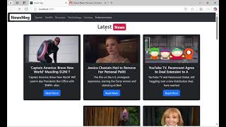 News App with React JS