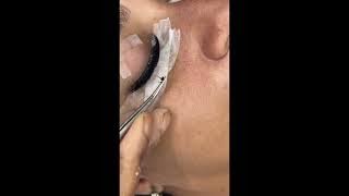 Cilios glamur tufos de seda