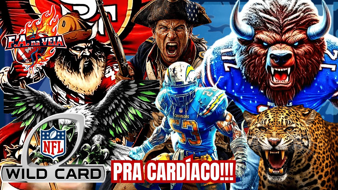 Domingo de Wild Card pra cardíaco!!! 