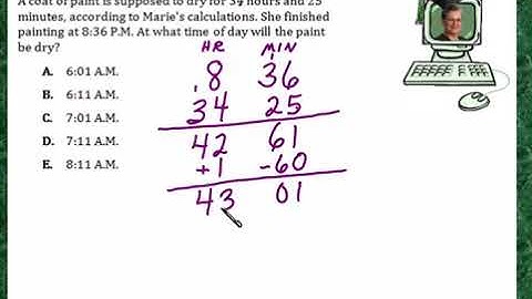 Praxis Application GEOM145  Adding & subtracting time