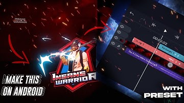 How to make logo reveal intro on andriod , logo like the x crew / 777  ||