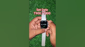 T900 Ultra Smartwatch Mai Date Kaise Set Kare #smartwatchclub #dateandtime #t900ultra #viralshort