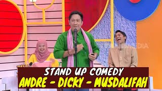 [FULL] KOMEDI BERDIRI: Andre Taulany - Dicky Difie - Musdalifah | PAS BUKA FM (14/03/24)