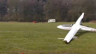 Start mit dem Ventus in Sümmern - erster Flug 2013