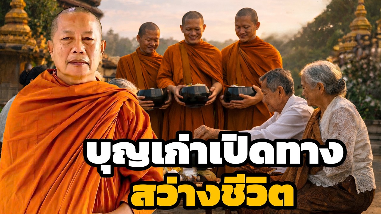 บุญเก่าสร้างทางสว่าง ธรรมะคลายทุกข์ พระมหาบุญช่วย ปัญญาวชิโร