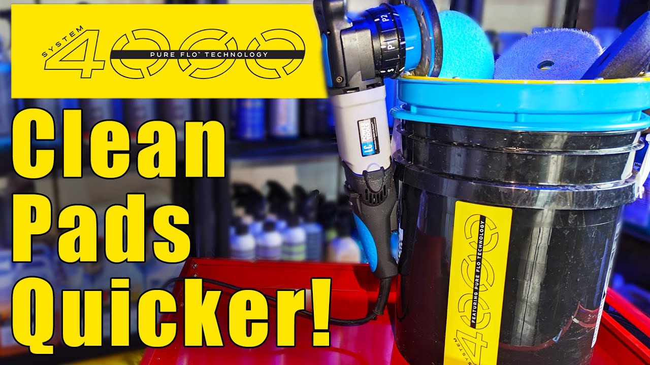 The QUICKEST Way To Clean You Pads! System 4000 Pad Washer YouTube