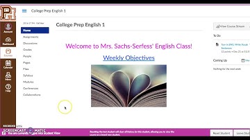 How to Use Student View
