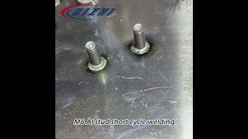 M6 Al stud short cycle welding