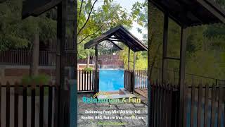 Forestree Wilderness Holidays, Wayanand ~ Swimming pool &amp; Banquet hall
