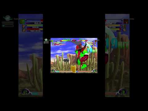 MvC2: Romneto - Magneto Assist Bait 5F Double Assist to Rom Switch Sides Tag Combo .:9.23.24:.