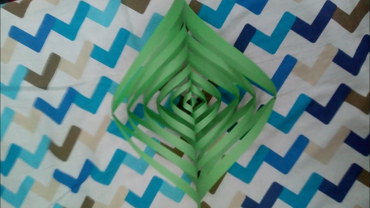 Spiral Hanging|| Decoration Idea|| Easy Tutorial. - YouTube