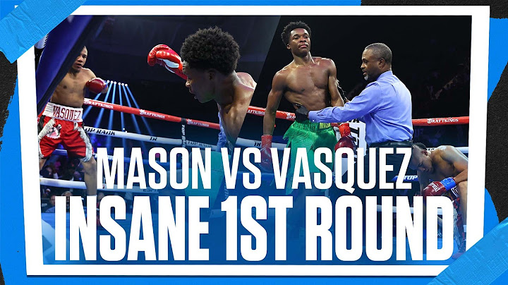 Abdullah Mason Punishes Yohan Vasquez | ROUND OF THE WEEK