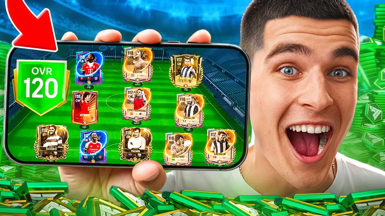Игра ПРОЙДЕНА!! Я наконец-то сделал ЛУЧШИЙ 120 СОСТАВ в FC Mobile!!