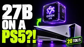 Qwen Just Ran a 27B Model on a PlayStation 5