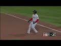 Xander Bogaerts hitting the 0-2 pitch to the opposite field for singles