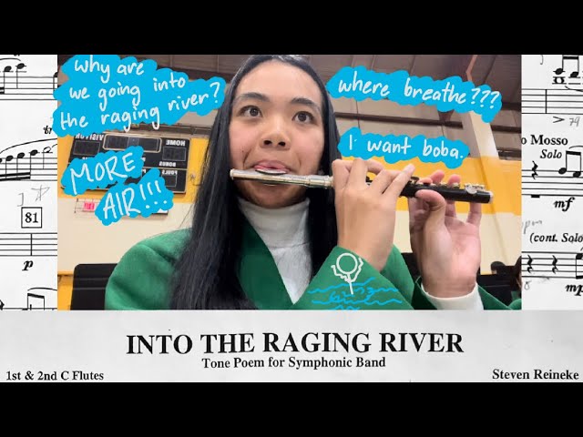 Into the Raging River by Steven Reineke - flute & piccolo