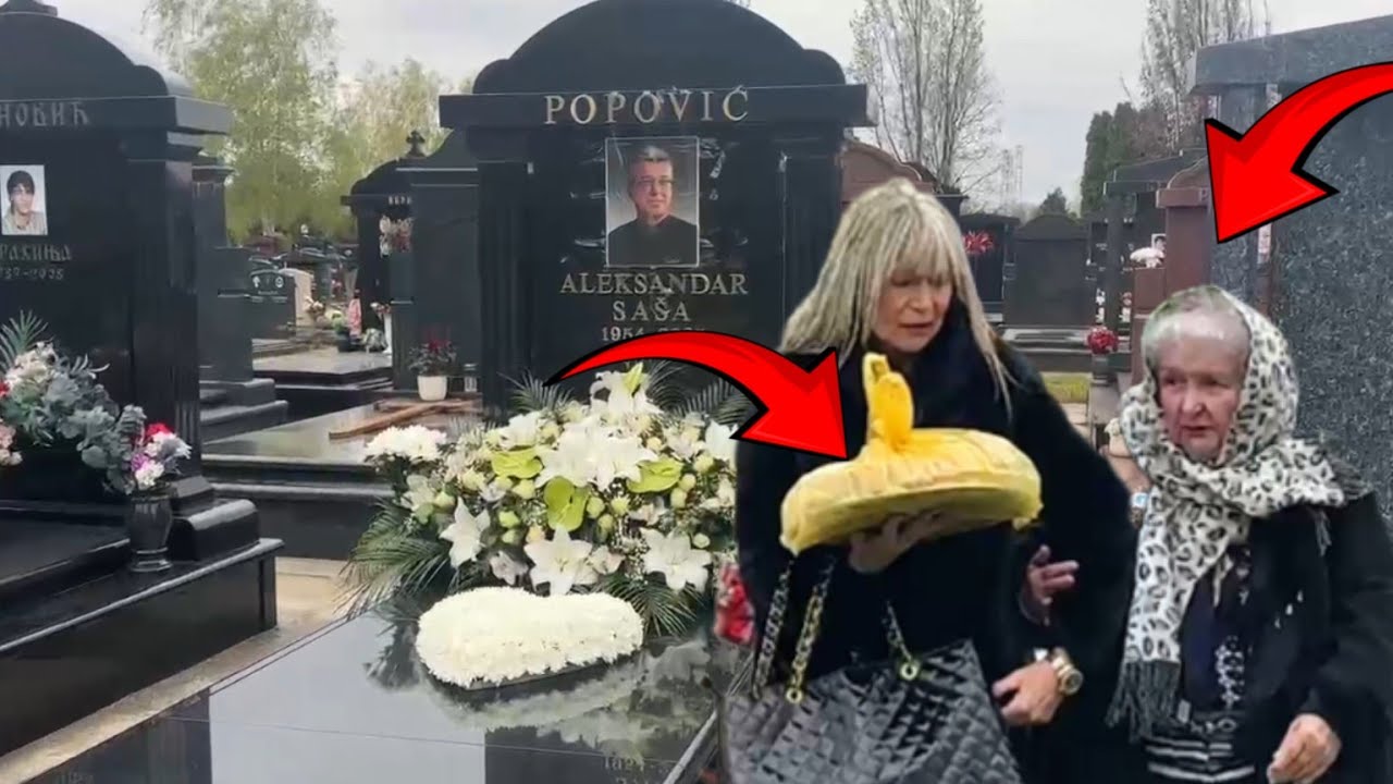 Sestra Saše Popovića zahtevala na grobu ovo od Suzane Jovanović - ispunjeno je 40 dana od smrti
