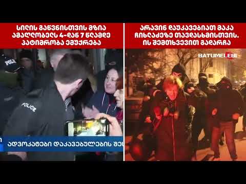 მზია ამაღლობელს სილის გაწვნის გამო 7 წელი ემუქრება, მაგრამ არავინ დაუსჯიათ, ვინც მაკა ჩიხლაძეს სცემა