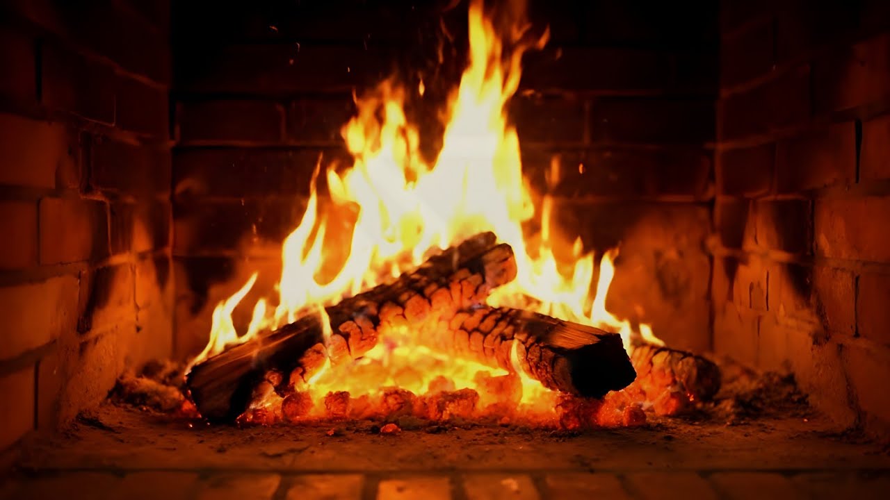 🔥 The Most Relaxing Fireplace Video Ever! Fireplace Sounds for Deep Sleep | Ultra HD Fire Ambience