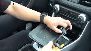 How tp Install 2019-2023 Toyota RAV4 Wireless Charger by Xipoo 2,606 views 11 months ago 2 minutes, 12 seconds