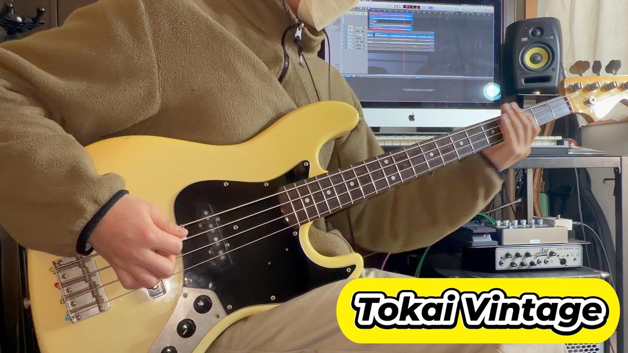 Tokai Jazz Sound JB-45 Japan Vintage Jazz Bass -Sound Demo - YouTube