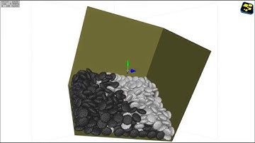 samadii/DEM: go stones (cluster model, non-spherical particles)